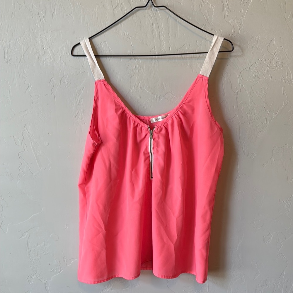 Apricot Lane | 1/4 zipper blouse